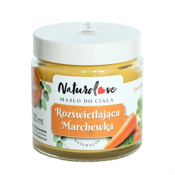 Naturolove - Naturalne masło do ciała - Rozświetlająca marchewka